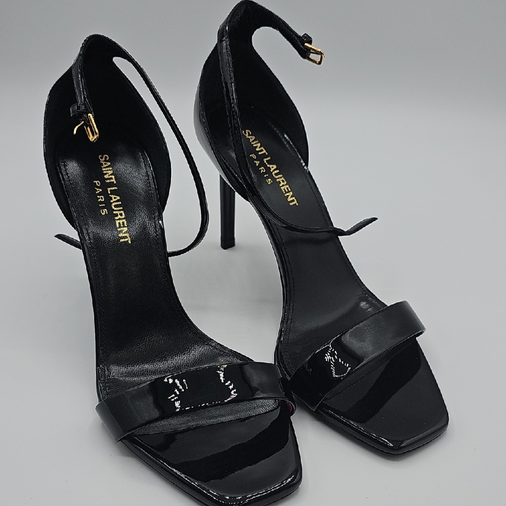 Saint Laurent Black Women's Heels 37 1/2 - Picture 11 of 11